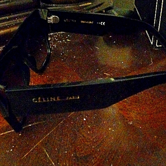 Celine cl400300 oversized gradient framed flattop shield sunglasses - Picture 2 of 4